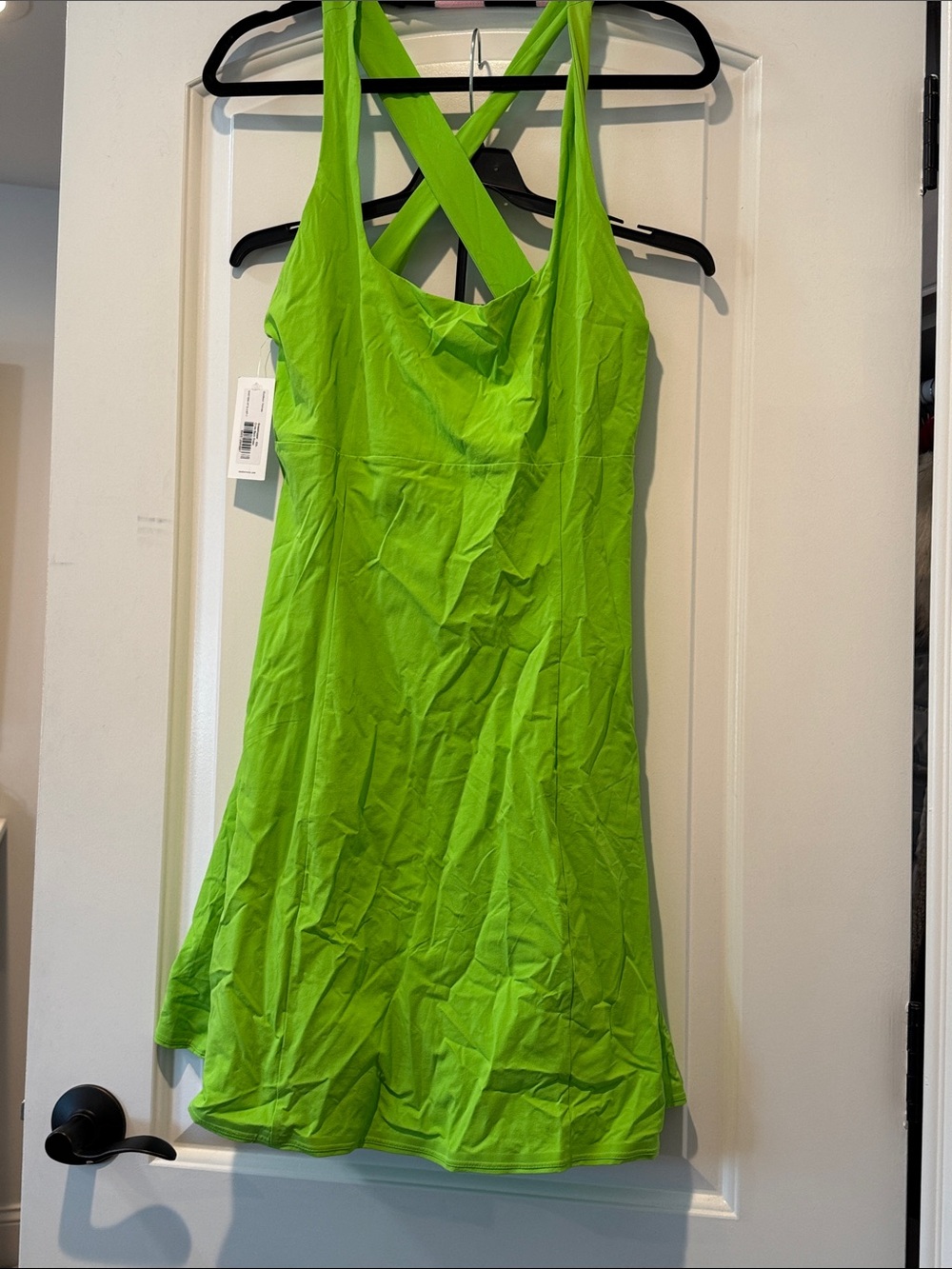 Outdoor Voices Grasshopper Green Cross Back Dress✨